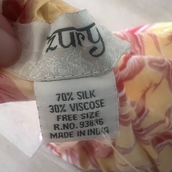 Yellow and Pink Halter Maxi Dress - Picture 8 of 8